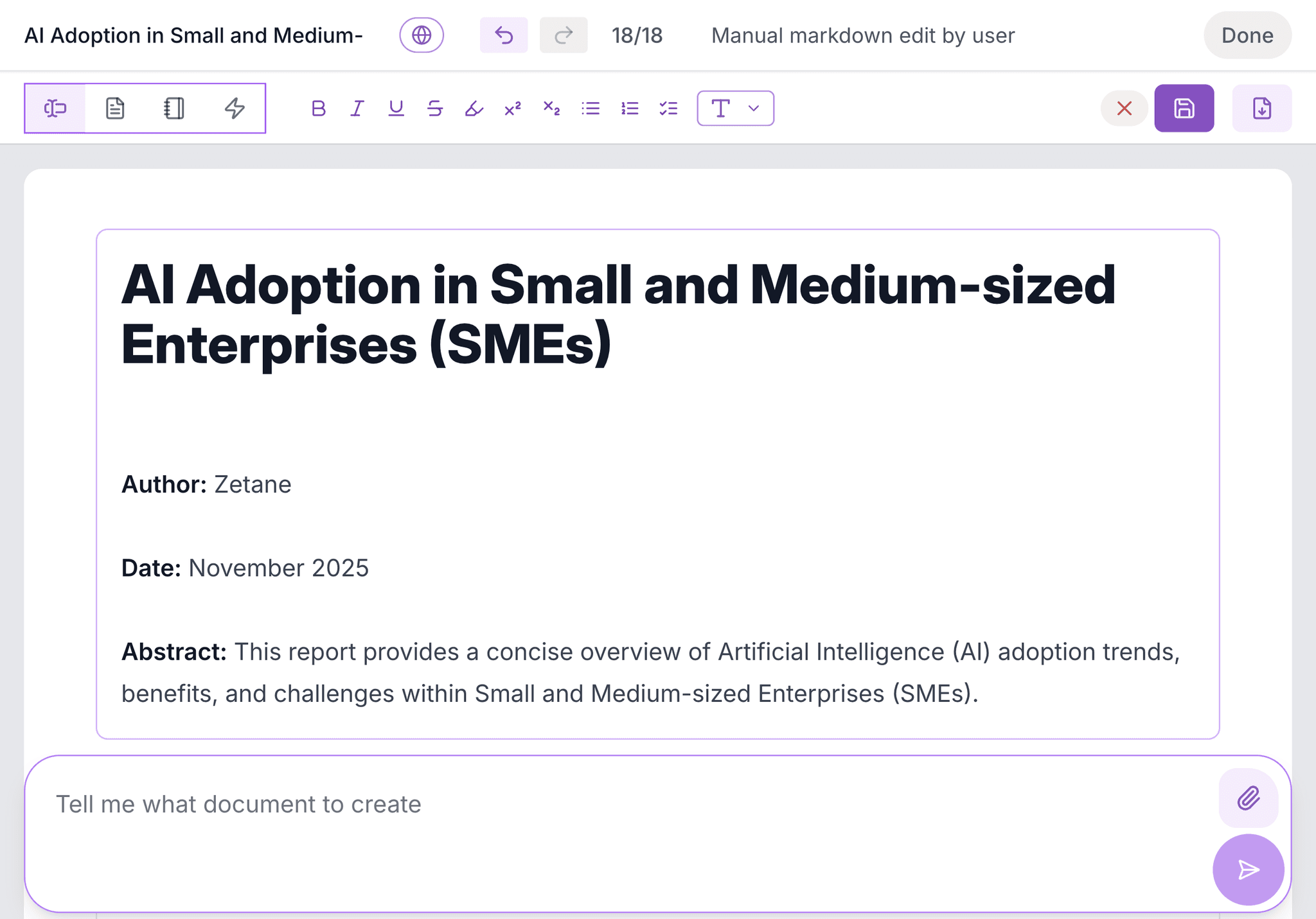 Générez des appels d'offres, des rapports analytiques et des prospects de haute qualité